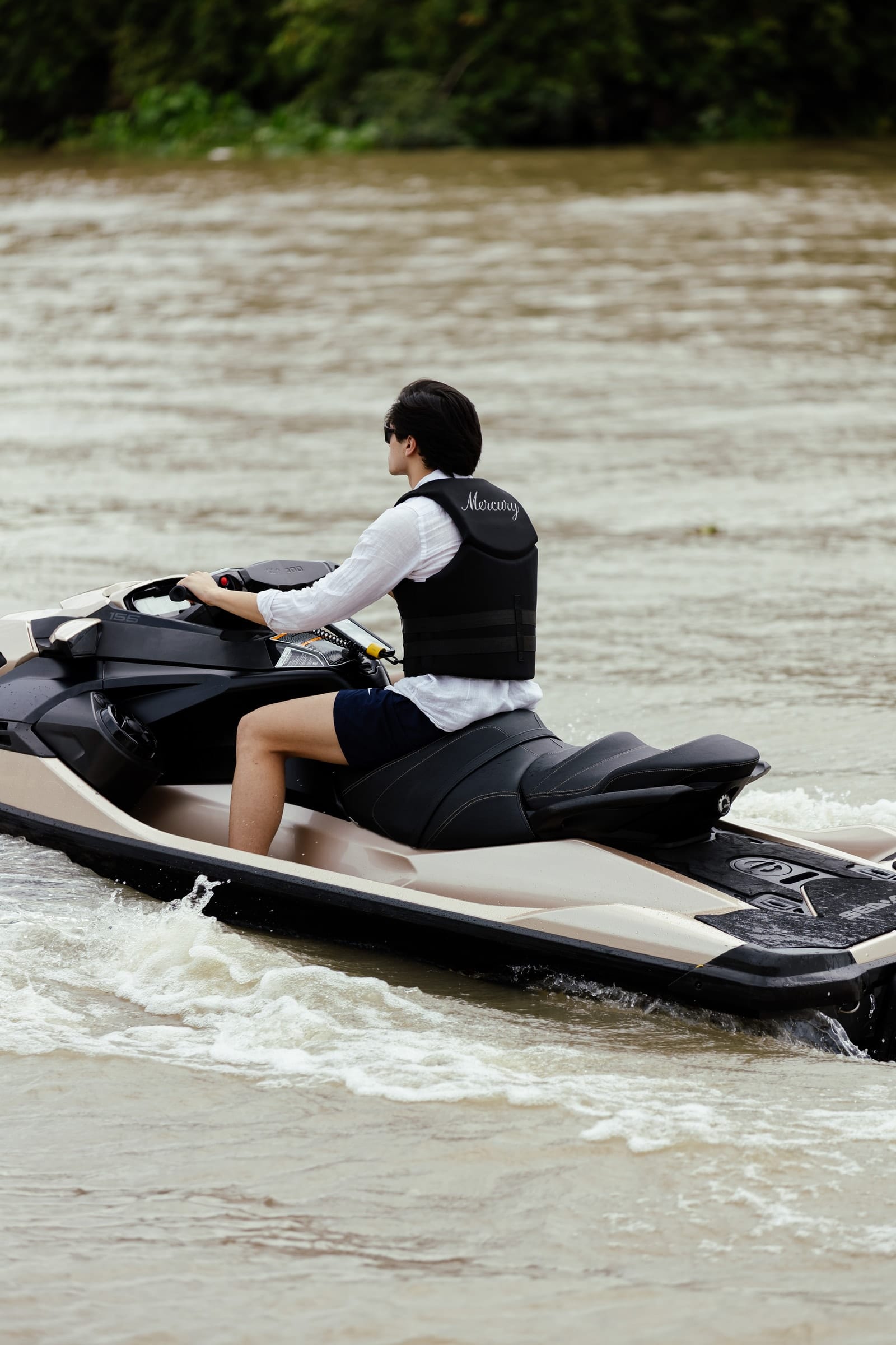เปิดคันเร่ง — Mercury GT jet ski Ayutthaya (3)