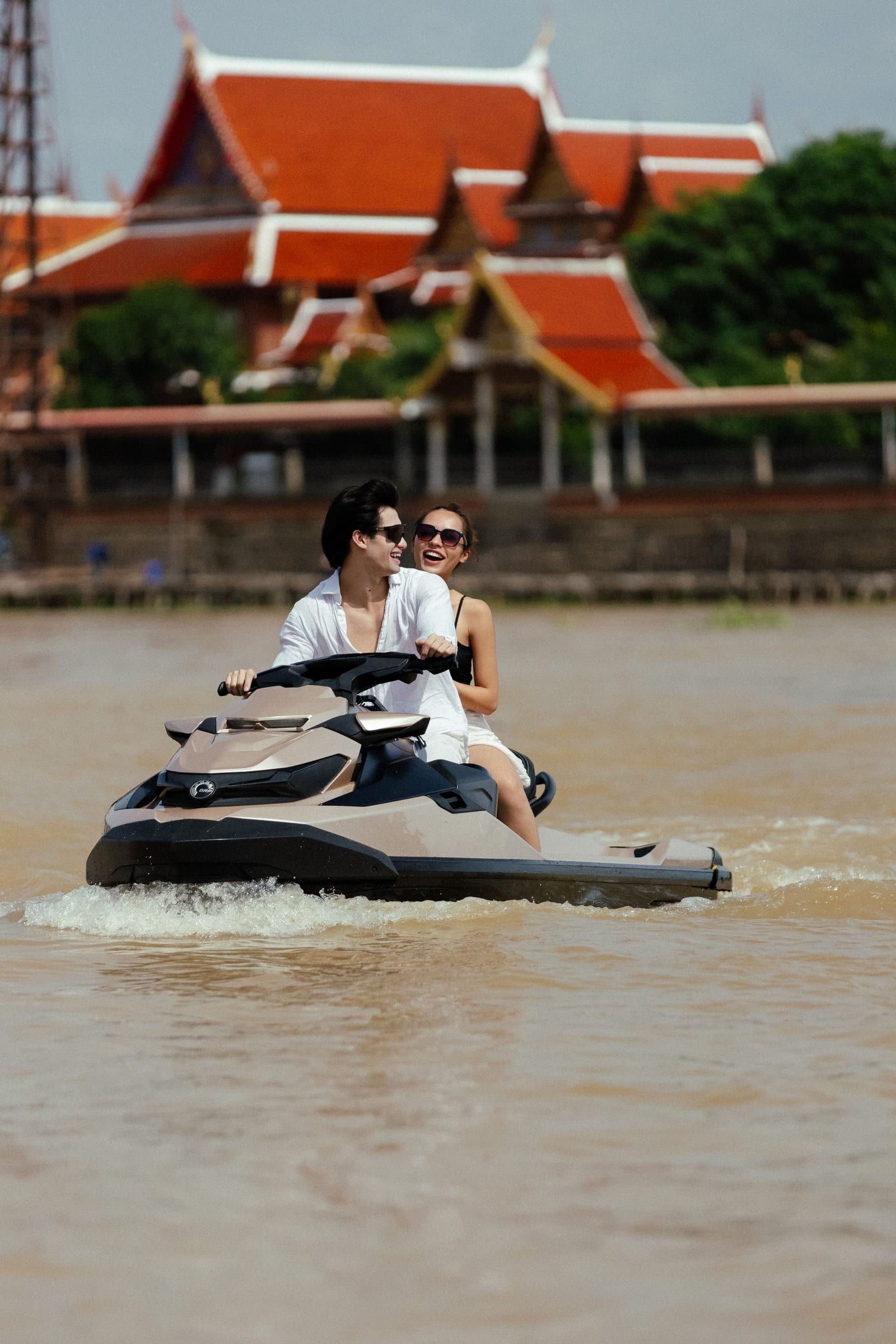 เปิดคันเร่ง — Mercury GT jet ski Ayutthaya (6)