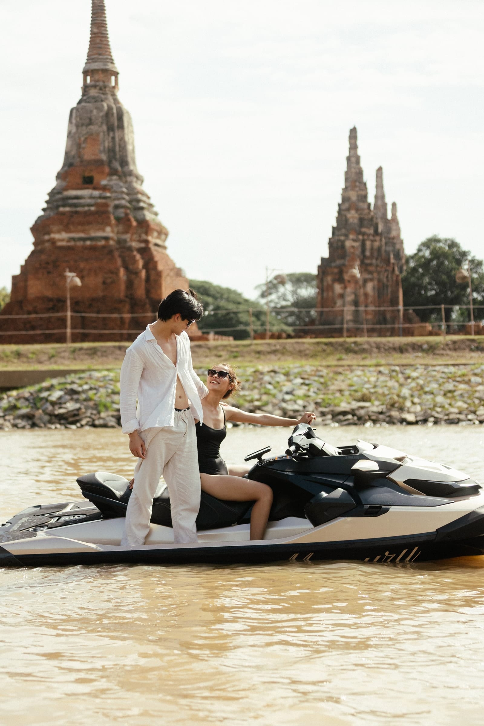ช่วงเวลาบน GT Mercury — Mercury GT jet ski Ayutthaya (10)