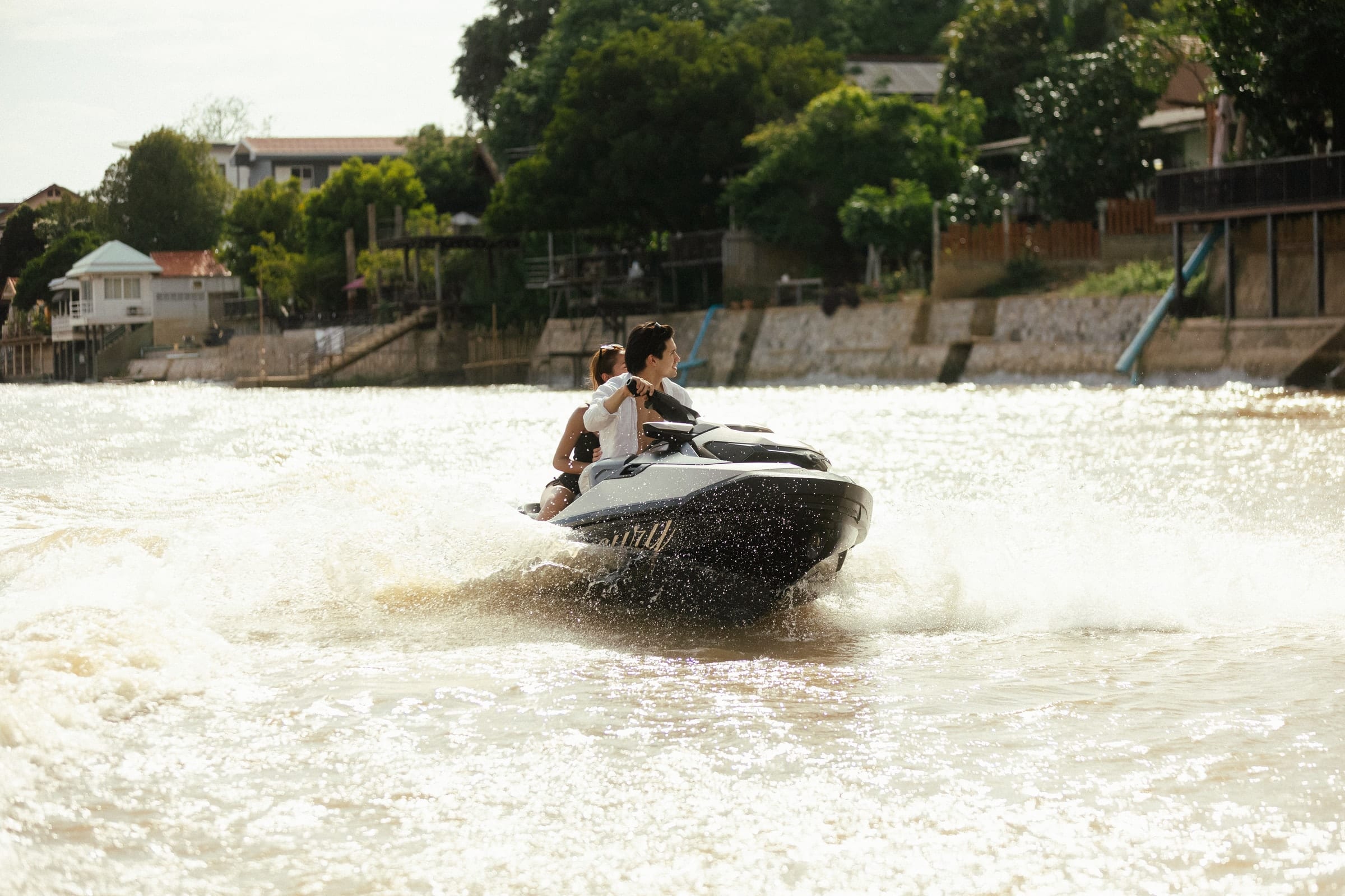 เปิดคันเร่ง — Mercury GT jet ski Ayutthaya (12)