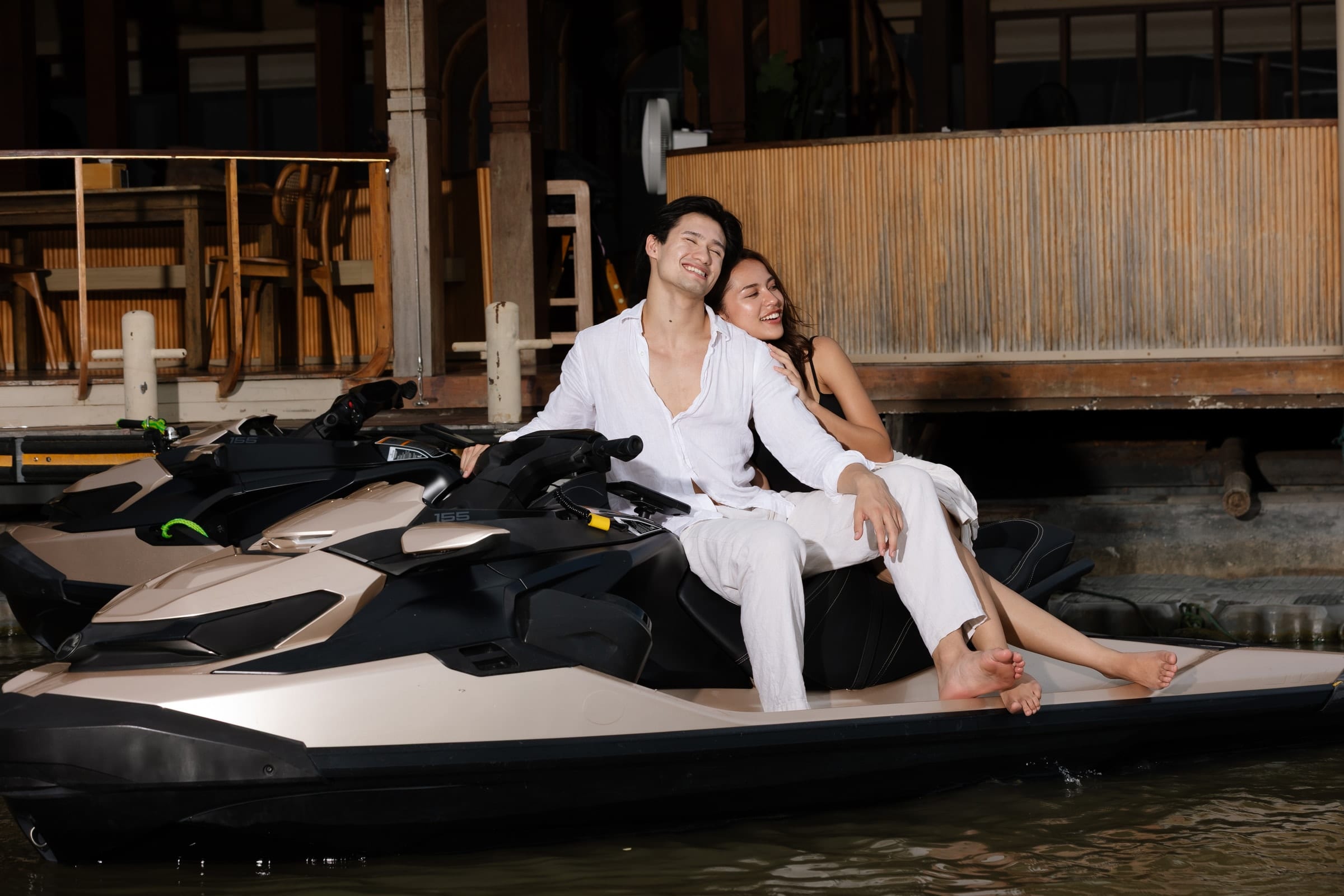 ท่าเรือยามเย็น — Mercury GT jet ski Ayutthaya (29)
