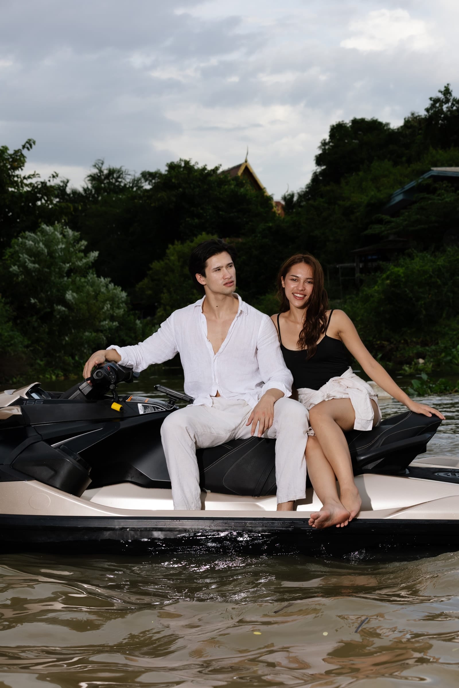 ท่าเรือยามเย็น — Mercury GT jet ski Ayutthaya (31)