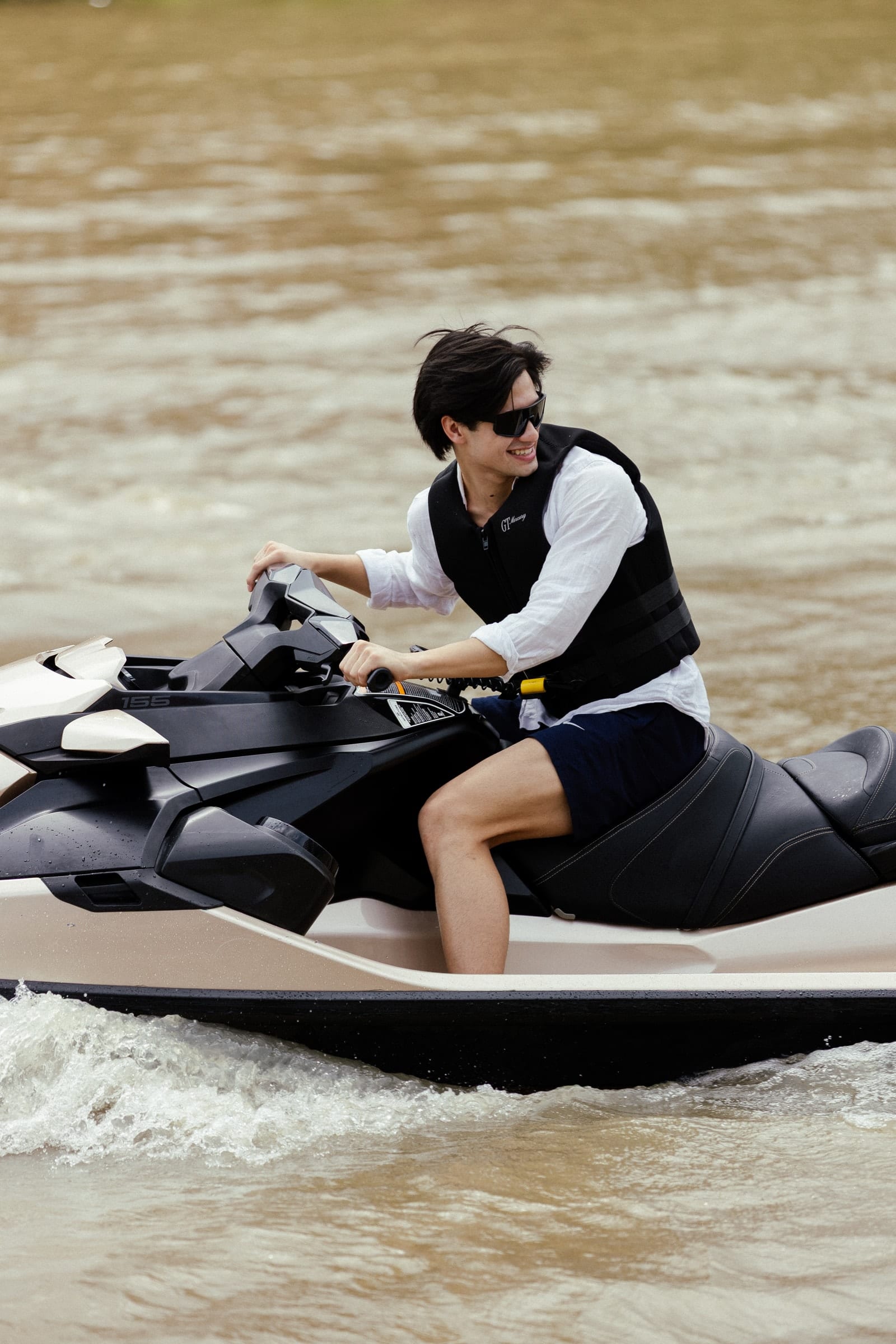 เปิดคันเร่ง — Mercury GT jet ski Ayutthaya (14)
