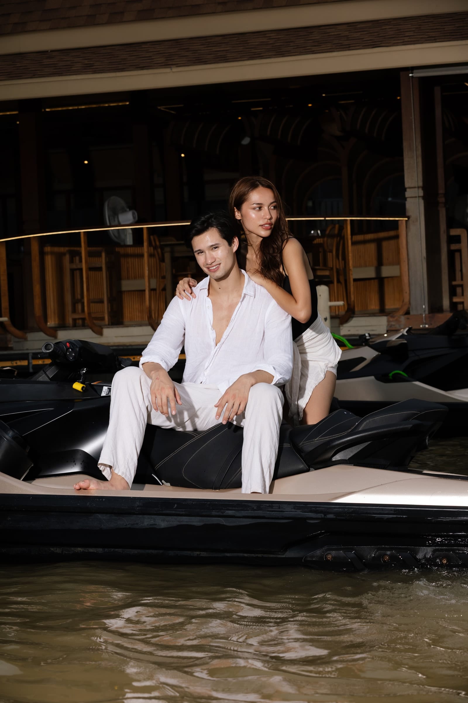 ท่าเรือยามเย็น — Mercury GT jet ski Ayutthaya (40)
