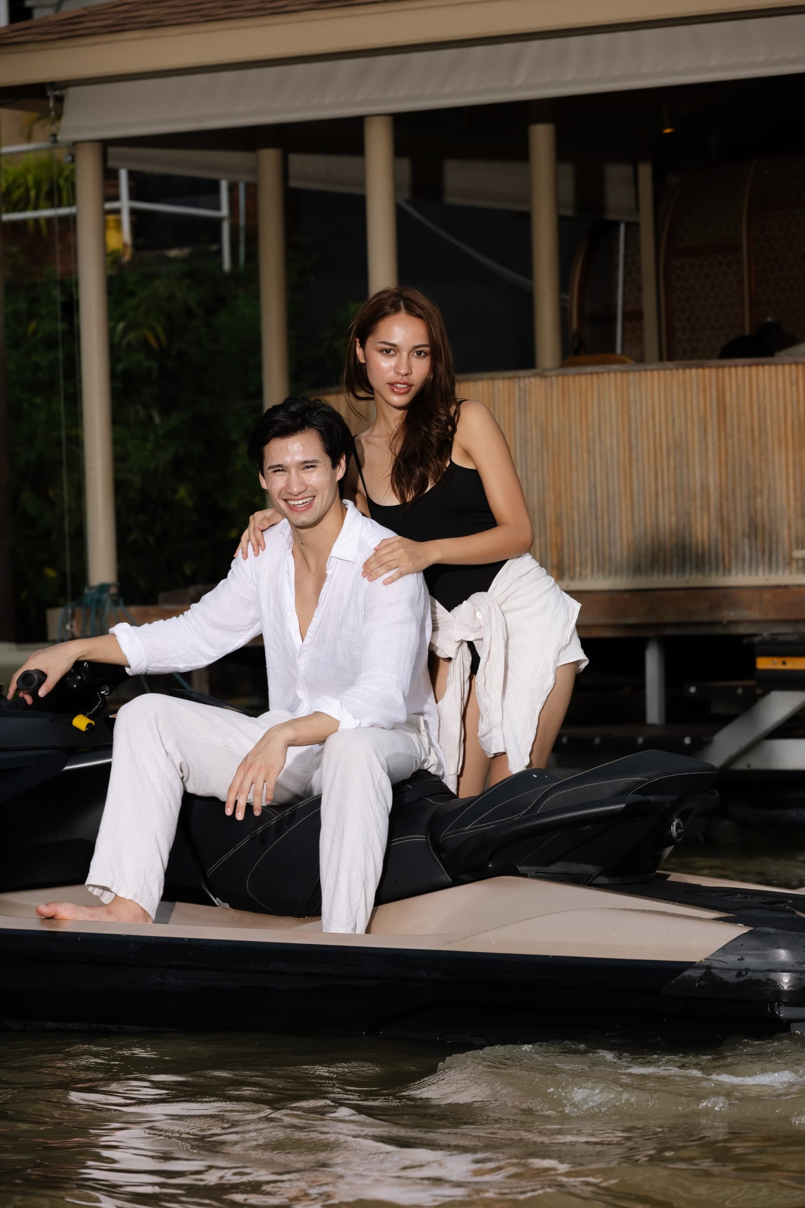 ท่าเรือยามเย็น — Mercury GT jet ski Ayutthaya (42)