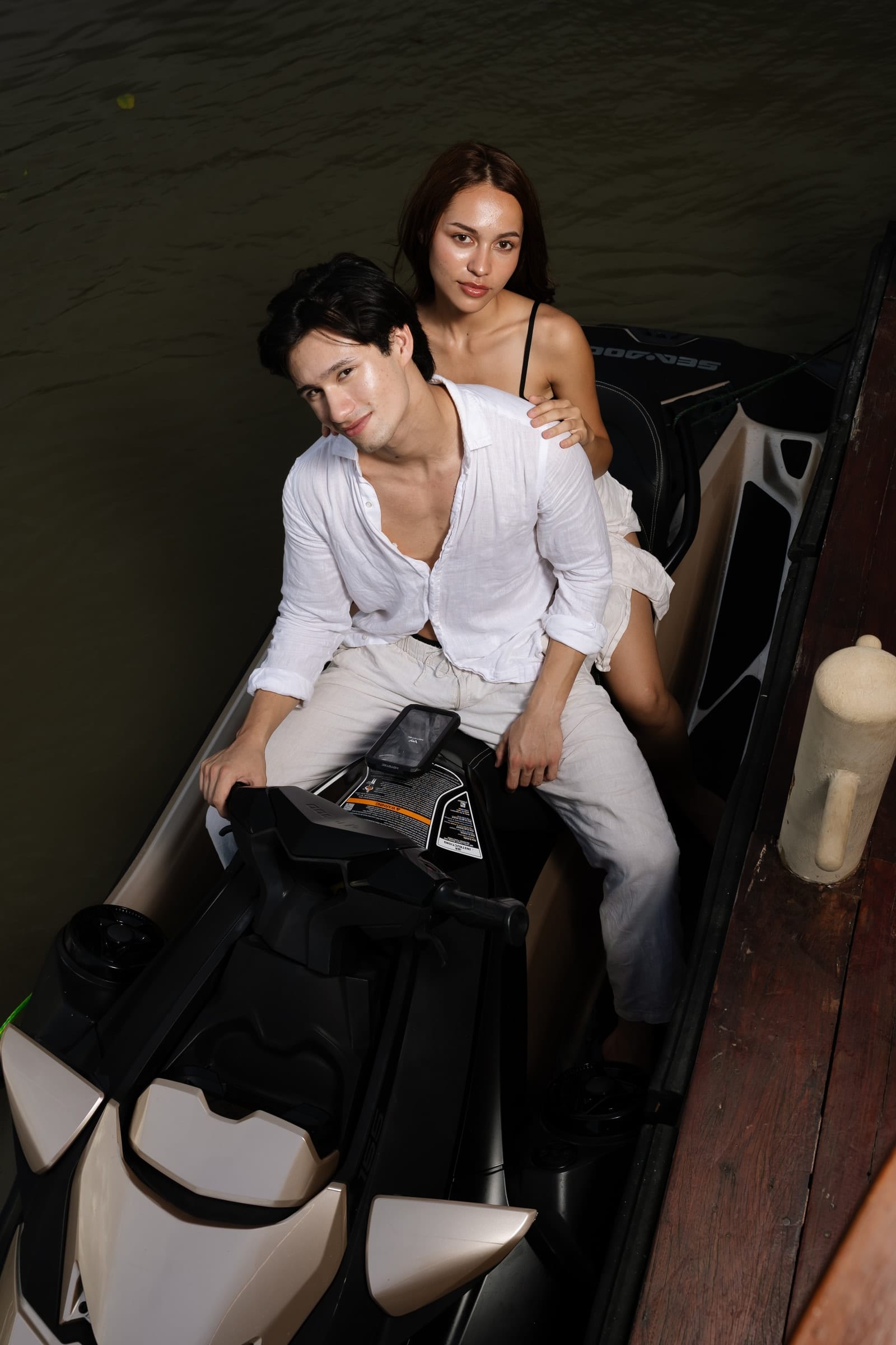 ท่าเรือยามเย็น — Mercury GT jet ski Ayutthaya (49)