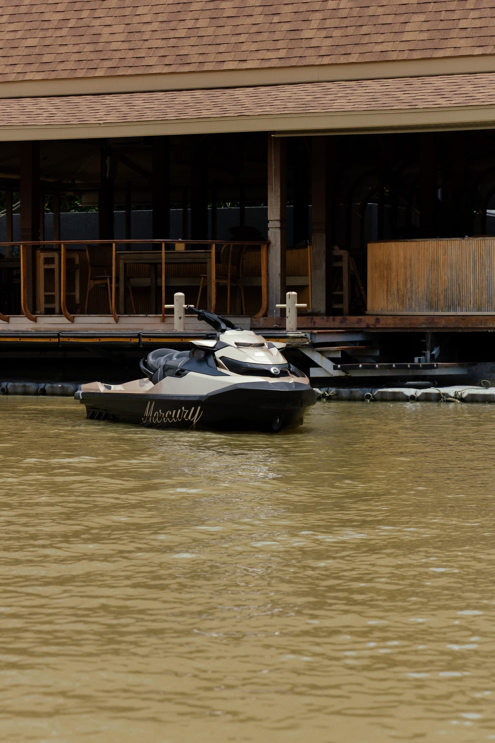ท่าเรือยามเย็น — Mercury GT jet ski Ayutthaya (50)