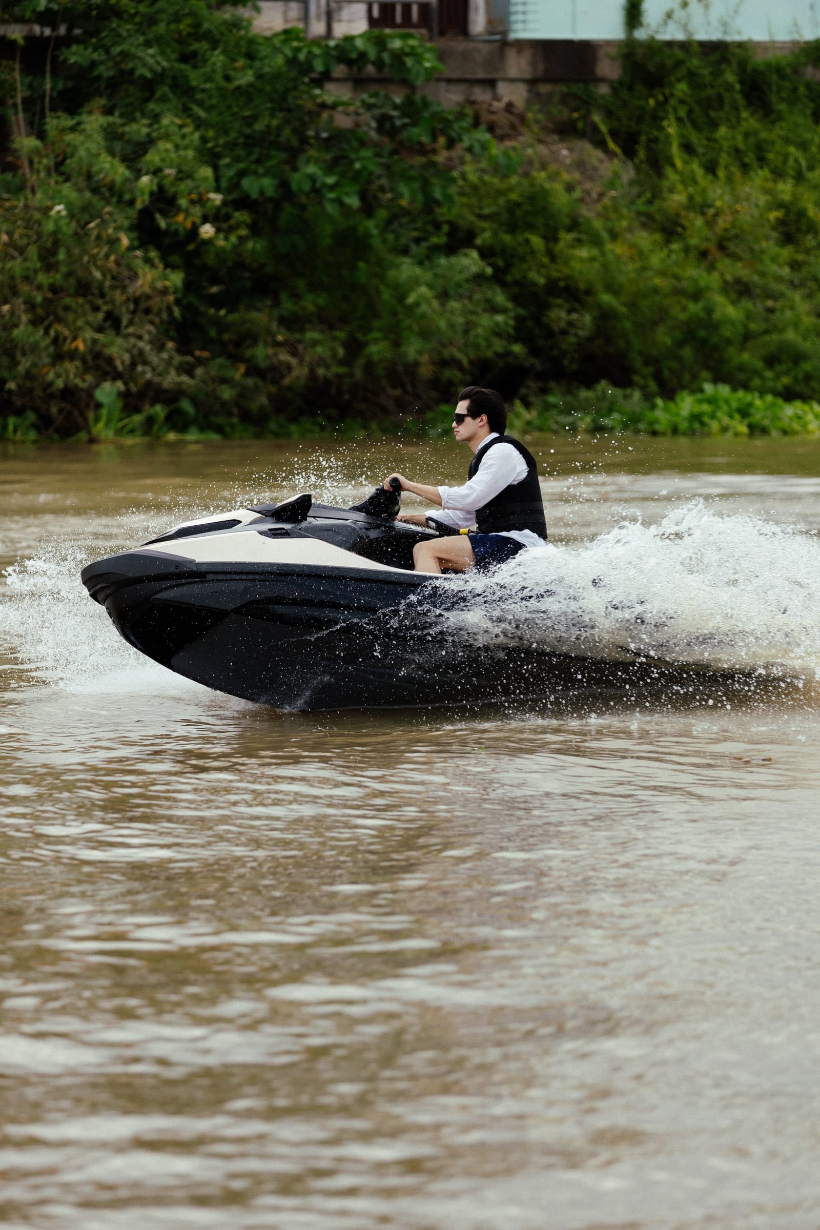 เปิดคันเร่ง — Mercury GT jet ski Ayutthaya (23)
