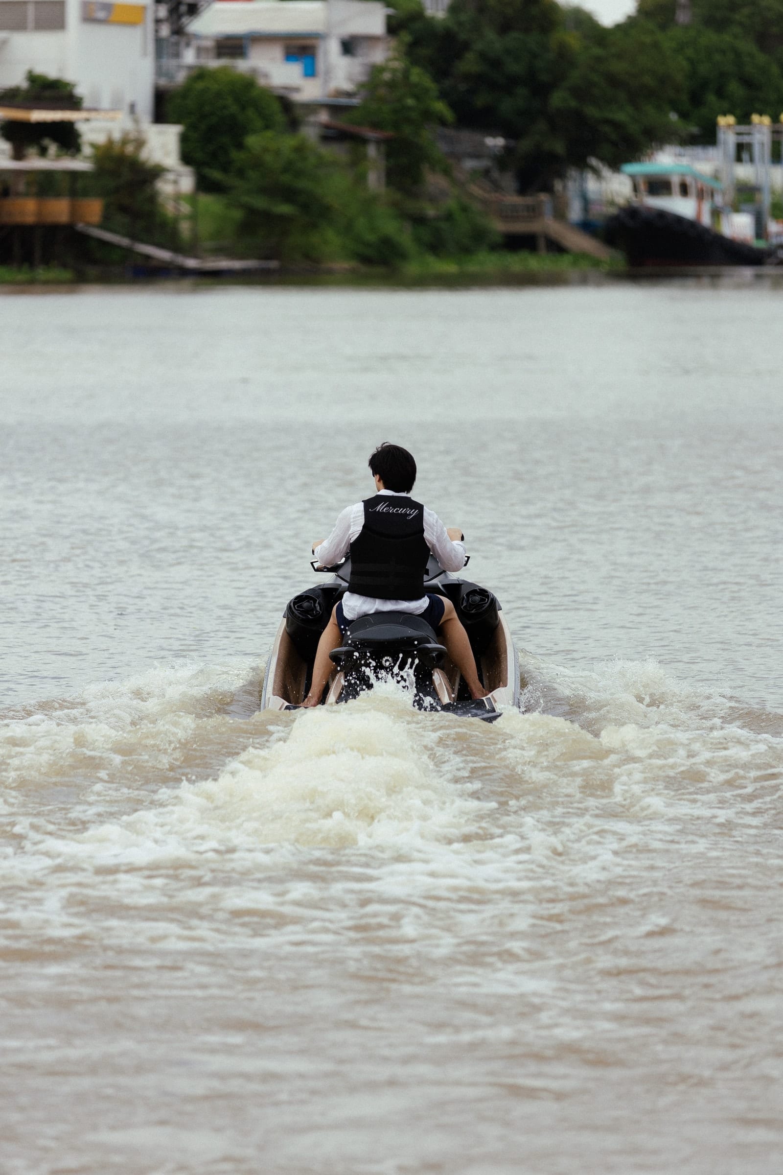 เปิดคันเร่ง — Mercury GT jet ski Ayutthaya (30)