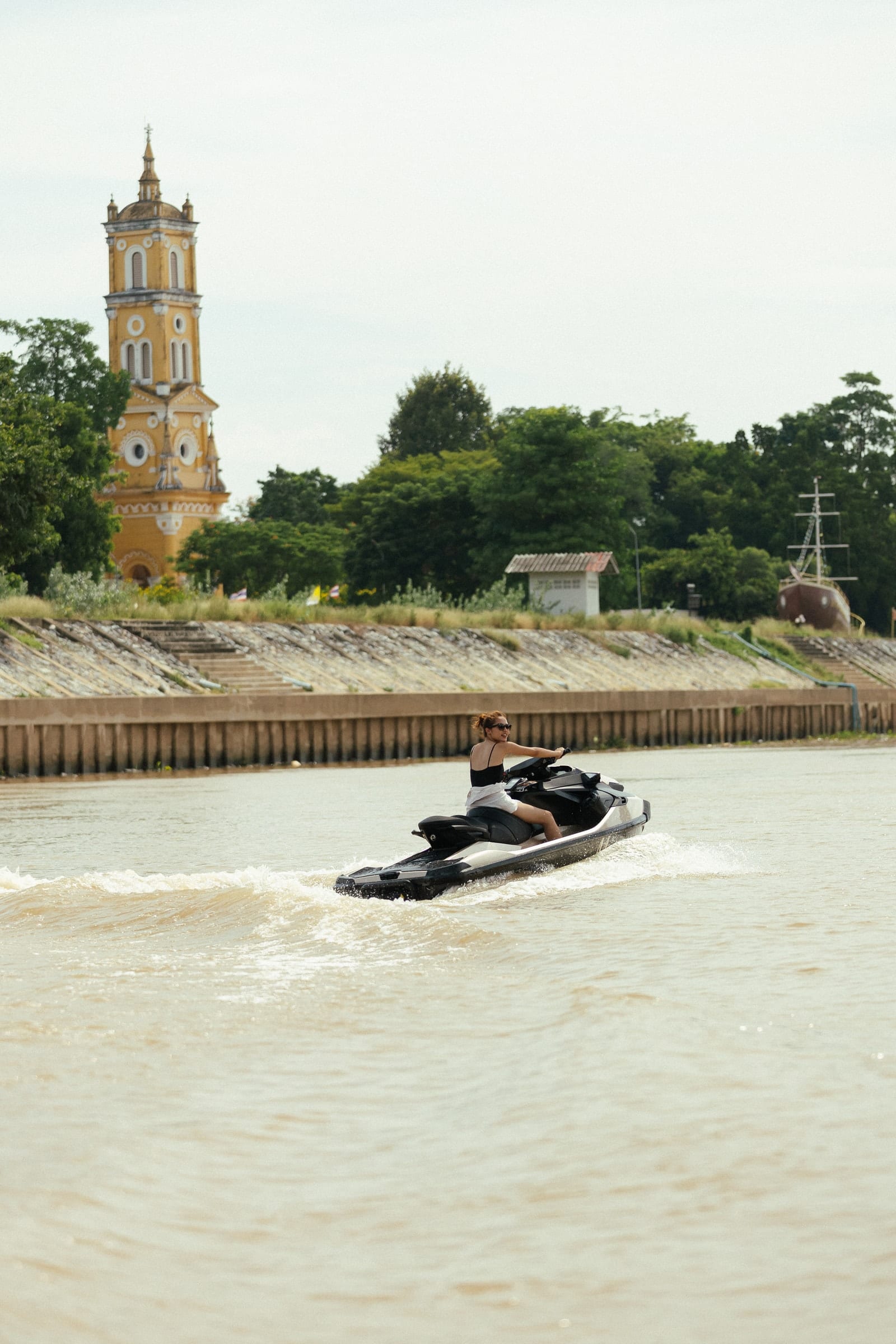 เปิดคันเร่ง — Mercury GT jet ski Ayutthaya (47)
